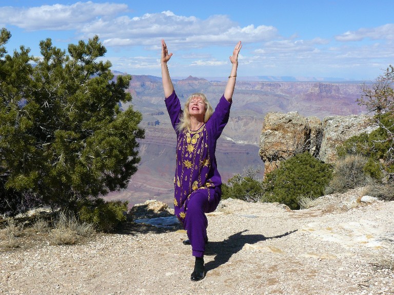 Yoga at the Grand Canyon